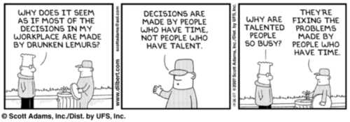 Ko donosi odluke? - Dilbert