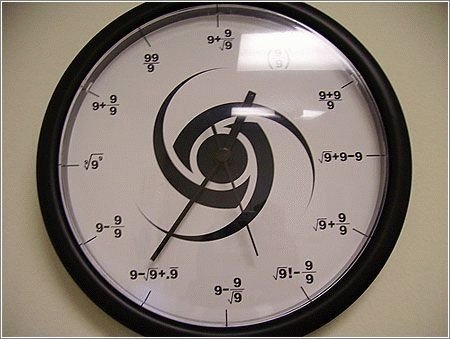 Zidni sat - geek