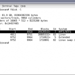 NTFS particija u Linuxu fdisk