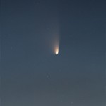 Kometa PanSTARRS iz Petnice Kometa C/2011 L4 Pan STARRS (Fotografija: IS Petnica)