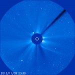 RIP ISON – kometa je isparila? :( SOHO LASCO S3 snimak u 00:30h (29.11.2013)