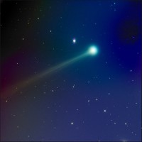 Fotografija komete C/2012 S1 ISON snimljena 14. novembra 2013 (Credit: Mike Hankey)