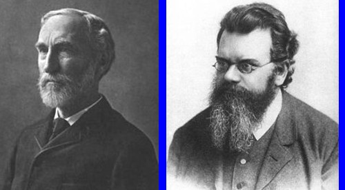 J. Vilard Gibs (levo), Ludvig Bolcman (desno) 1+1 asd