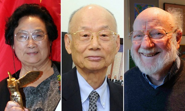 Nobelova nagrada za medicinu 2015 25 Dobitnici Nobelove nagrade za medicinu za 2015. godinu: L-R: Youyou Tu (pic: Wang Chengyun/Xinhua Press/Corbis), Satoshi Omura (pic: Kyodo/Reuters), William C. Campbell (pic: Reuters/Brian Snyder) Photograph: Corbis/Reuters/Corbis/Reuters