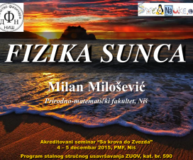 Predavanja sa seminara "Sa krova do zvezda" 1 Predavanja sa seminara "Sa krova do zvezda" 1