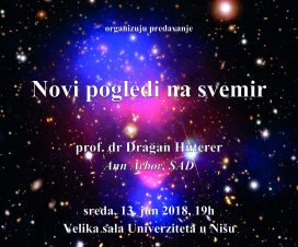 Predavanje "Novi pogledi na svemir" 1 Predavanje "Novi pogledi na svemir" 1