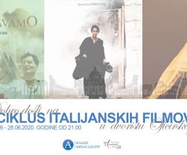 Italijanski filmovi pod zvezdama, 26 - 28. jun 1 Italijanski filmovi pod zvezdama, 26 - 28. jun 1