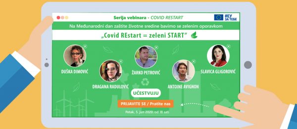 Vebinar "COVID REstart = Zeleni start" 26 Vebinar "COVID REstart = Zeleni start" 1
