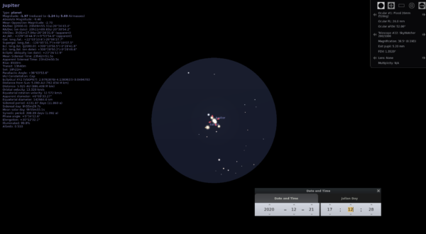 Velika konjunkcija Jupitera i Saturna 12 Velika konjunkcija Jupitera i Saturna 6
